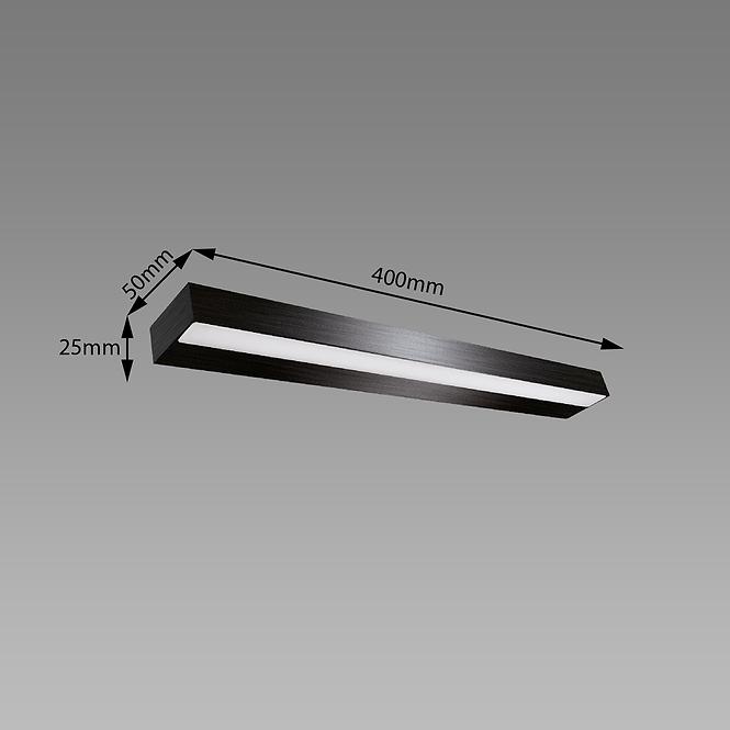 Nástenná lampa Cyber LED 9W čierna NW 03967 K1
