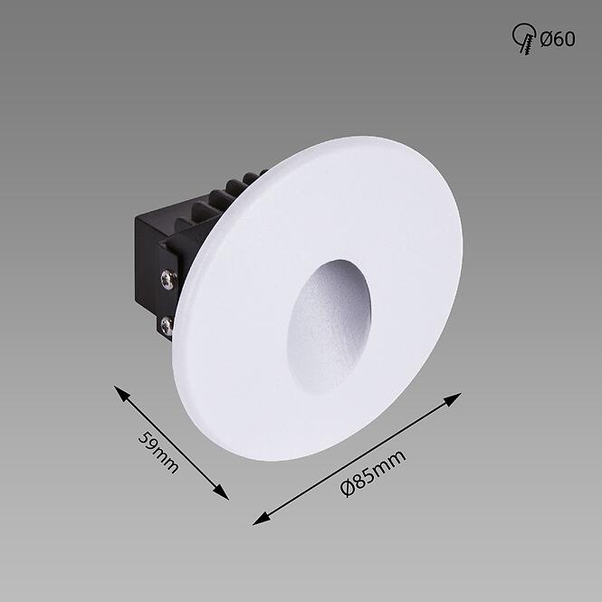 Nástenné svietidlo Azyl LED C 1,6W White NW 03905 K1