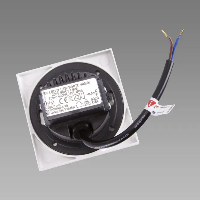 Nástenné svietidlo Kurs LED D 1.6W White NW 03908 K1