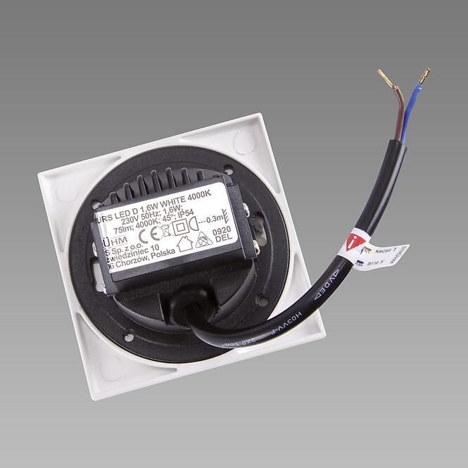 Nástenné svietidlo Kurs LED D 1.6W White NW 03908 K1