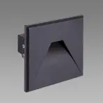 Nástenné svietidlo Kurs LED D 1,6W Black NW 03909 K1