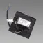 Nástenné svietidlo Kurs LED D 1,6W Black NW 03909 K1,4