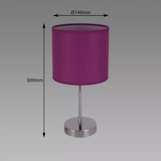 Lampa Agnes E14 Purple 03148 LB1