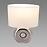 Lampa Golf E14 chróm/biela 03544 LB1