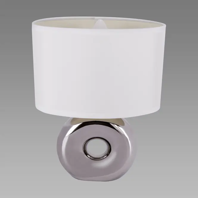 Lampa Golf E14 chróm/biela 03544 LB1