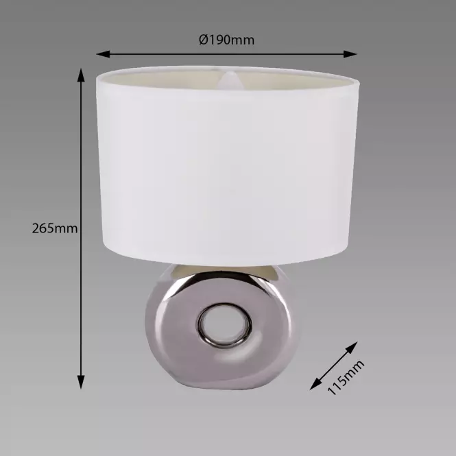 Lampa Golf E14 Chrome/White 03544 LB1