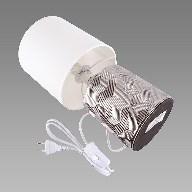 Lampa Linda E14 Chrome/White 03785 LB1