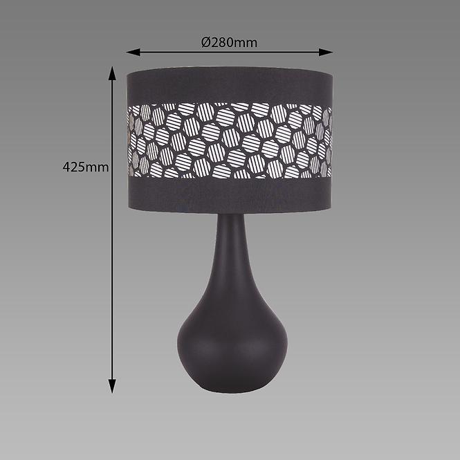 Lampa Wanda E14 Black 03804 LB1
