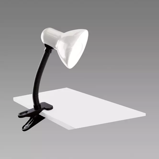 Lampa Tola E27 White Clip 02853 LB1