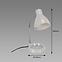 Lampa Kati E27 White 02857 LB1,3