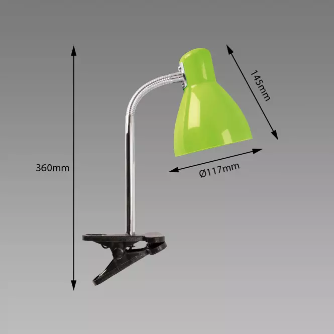 Lampa Kati E27 Green Clip 02864 LB1