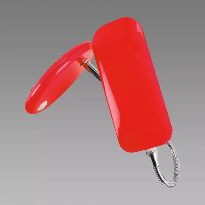 Stolná lampa Dori LED červená 02787 LB1,7