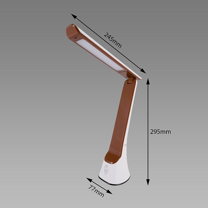 Lampa Gibon LED White/Brown 04002 LB1