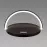 Lampa Saturn LED Black 03863 LB1