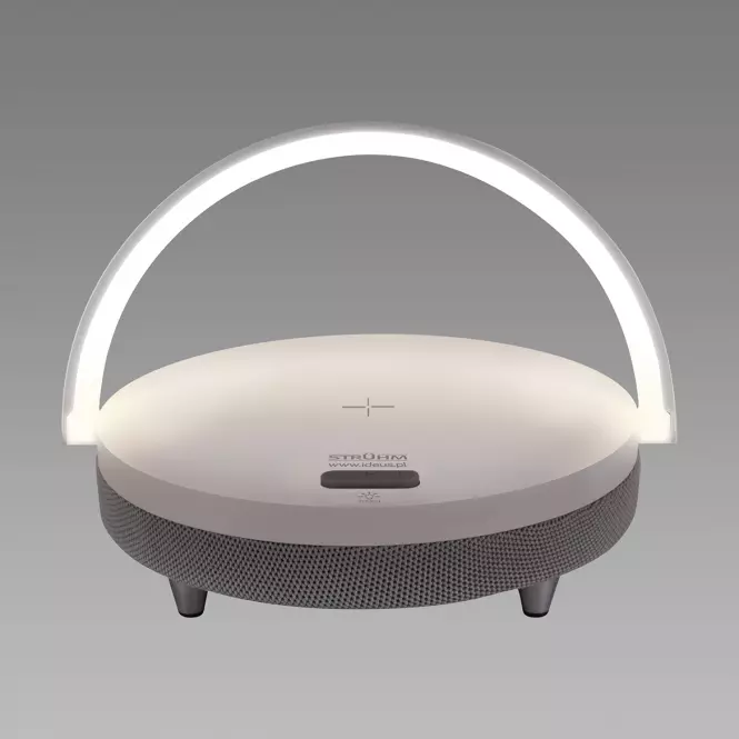 Lampa Saturn LED White Speaker 03864 LB1