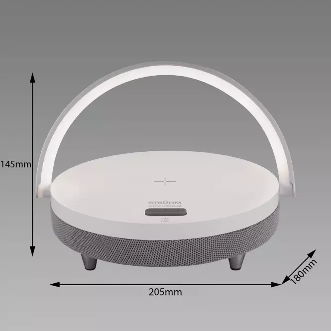 Lampa Saturn LED White Speaker 03864 LB1