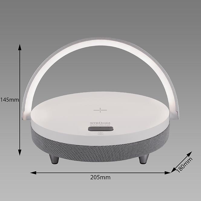 Lampa Saturn LED White Speaker 03864 LB1
