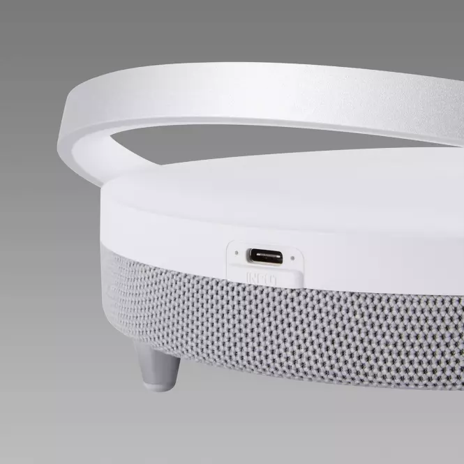 Lampa Saturn LED White Speaker 03864 LB1