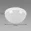 Stropná lampa Aqua Dolunay White S 02942 PL1,3