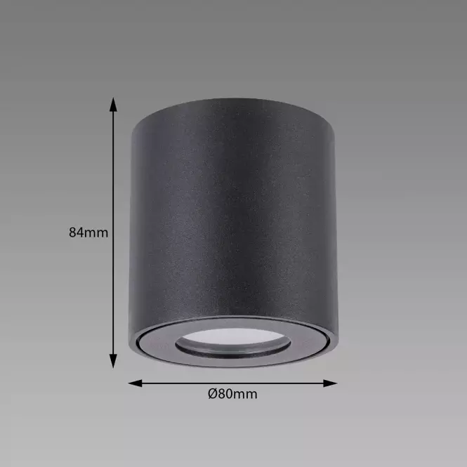 Lampa Zorba DWL GU10 Black 03955 K1