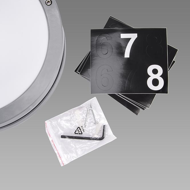 Lampa Solina LED C 7.5W Grey NW 03836 K1