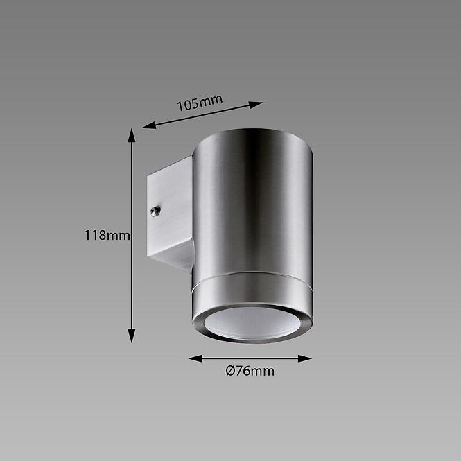 Lampa Aster GU10 Inox 03015 K1