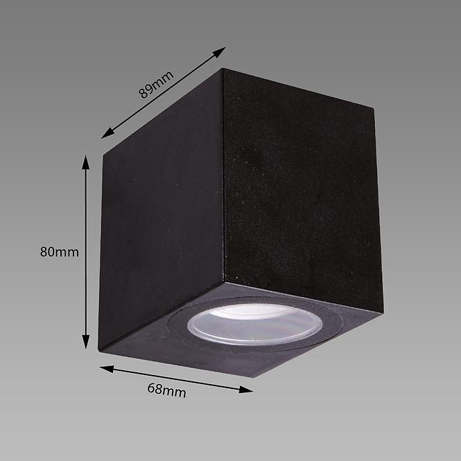 Stolná lampa Gamp GU10 D čierna 04018 K1