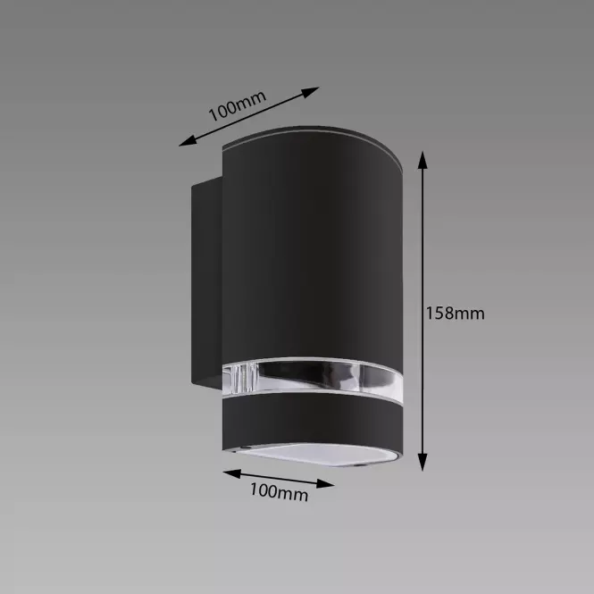 Lampa Bruno GU10 C Black 04004 K1