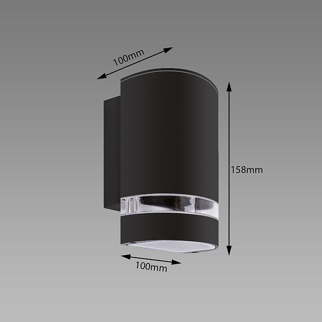 Lampa Bruno GU10 C Black 04004 K1