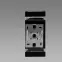 Lampa Bruno 2xGU10 C Black 04005 K1,3