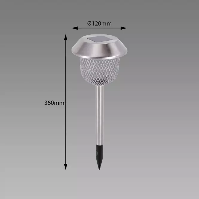 Solárna LED  lampa Tulip 36 0.06W CW 03829 K1