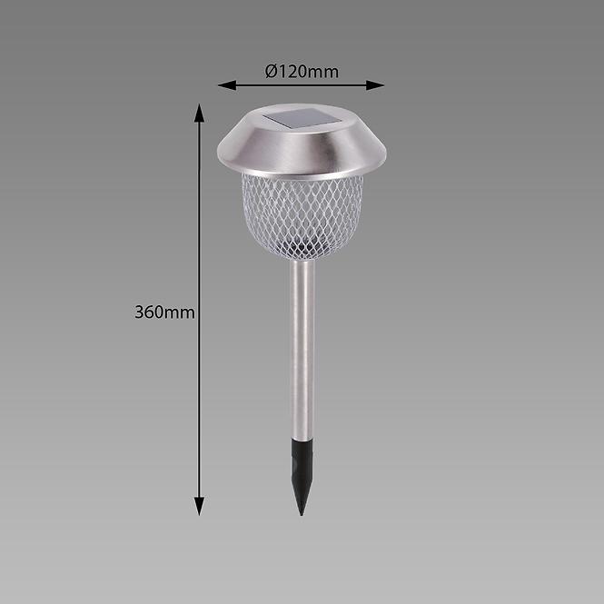 Solárna LED  lampa Tulip 36 0.06W CW 03829 K1