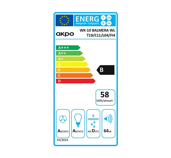 Digestor WK-10 Balmera WL 450 v zlatej farbe