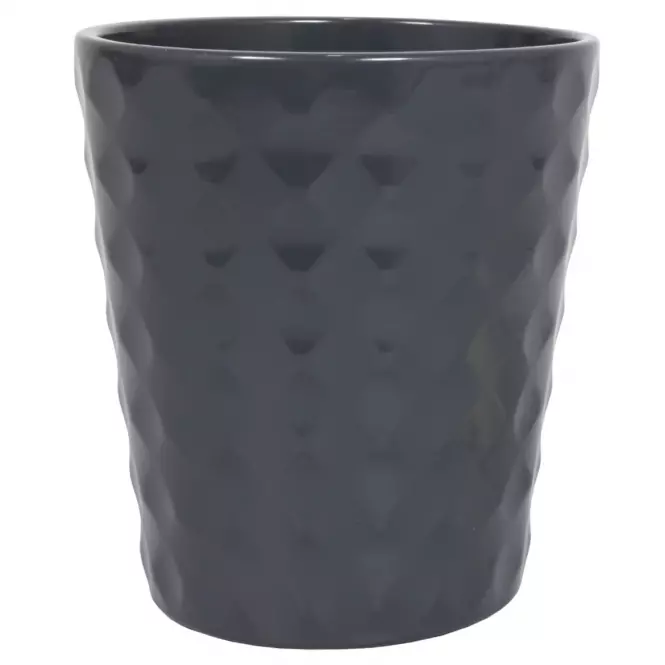 Obal na kvetináč Haven tmavošedý *5737