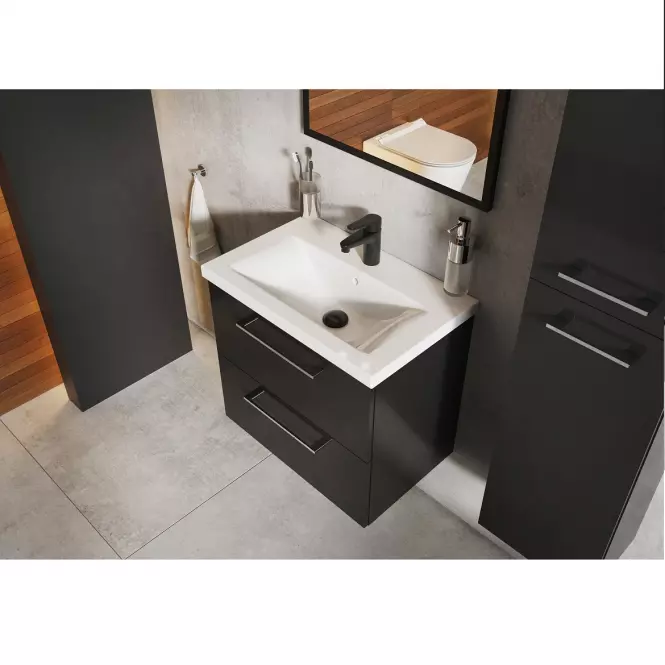 Kúpeľňová zostava Boa Vista New 80 2S čierny