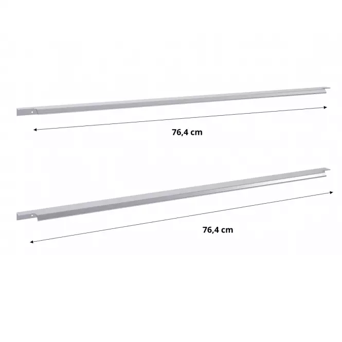 Úchyt Cetina chróm 80 cm (2 ks),2