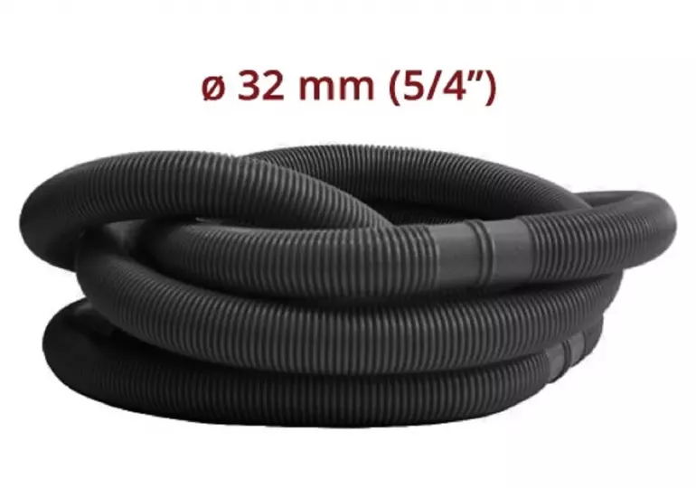 Hadica bazénová 5x1 m čierna
