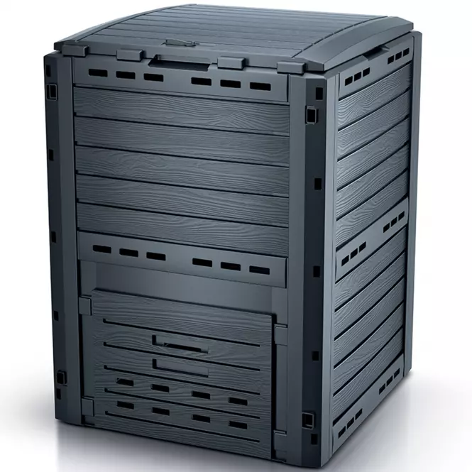 Kompostér COMPOGREEN WOODY - antracit IKL280-S433
