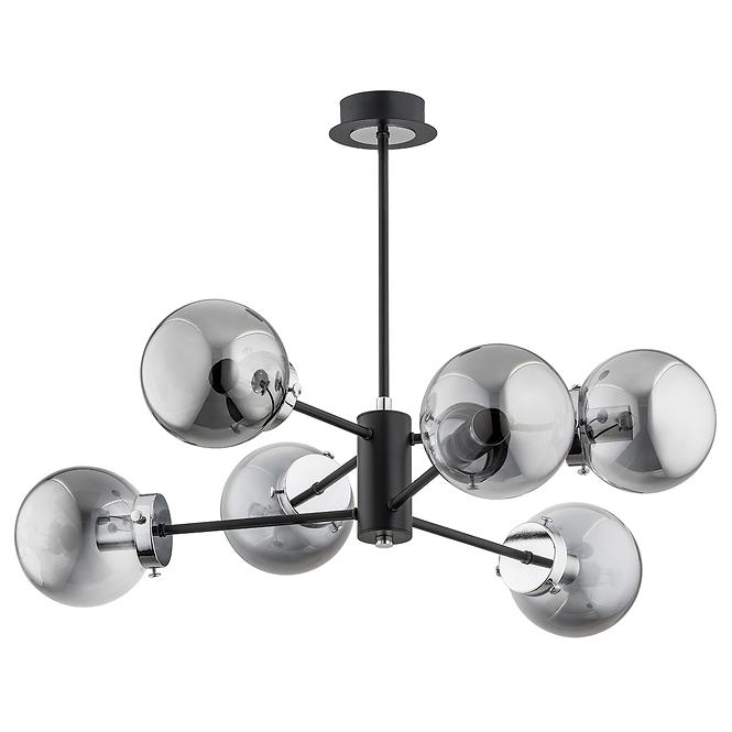 Lampa Krab black 62117 LW6