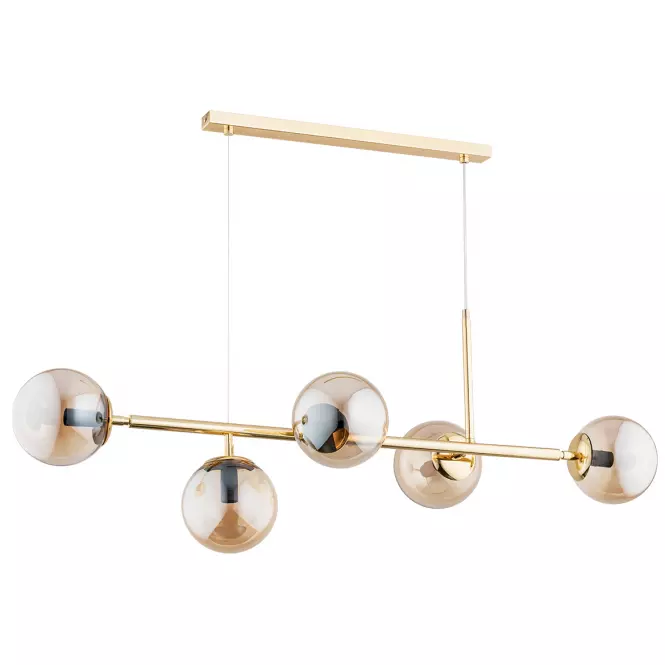 Lampa Dansa gold 5 Pł 63019 LW5