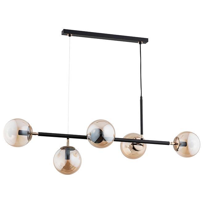 Lampa Dansa black 5 Pł 63020 LW5
