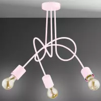 Lampa Tango ružový 3 PL 28493 LW3