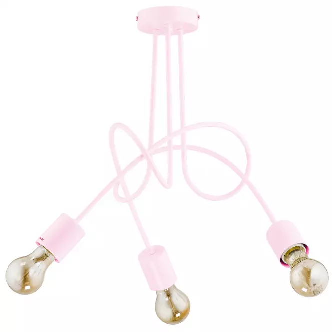 Lampa Tango ružový 3 PL 28493 LW3
