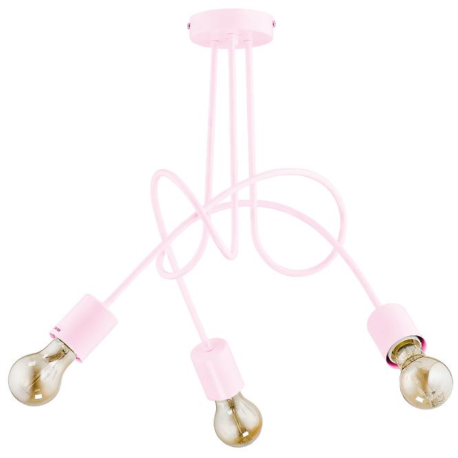 Lampa Tango ružový 3 PL 28493 LW3