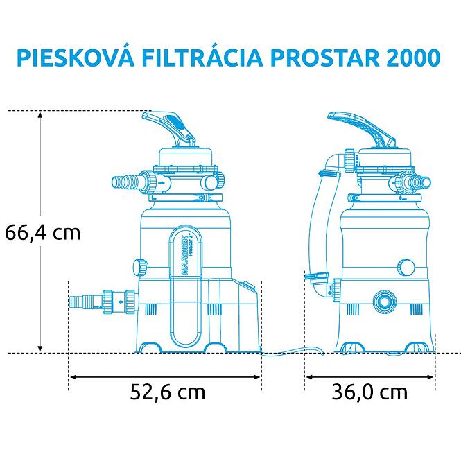 Filtrácia piesková ProStar 2000