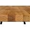 Stôl drevené Ontario 180x100x77 dub / čierna,6