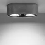 Stropná lampa Ellen 2 betón