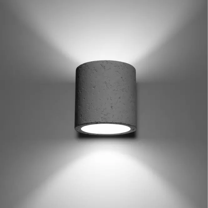 Nástenná lampa Cindy betón,3