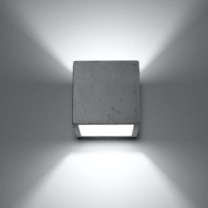 Nástenná lampa Geri betón