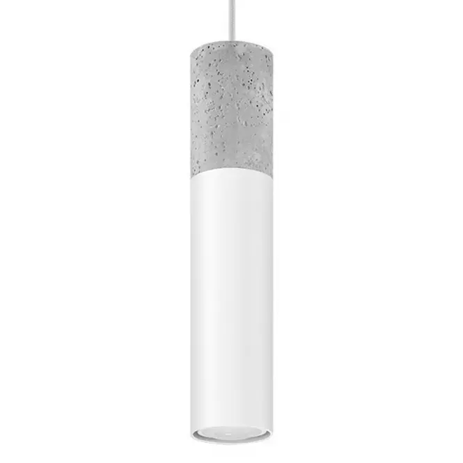 Závesná lampa Pennala 1 biela